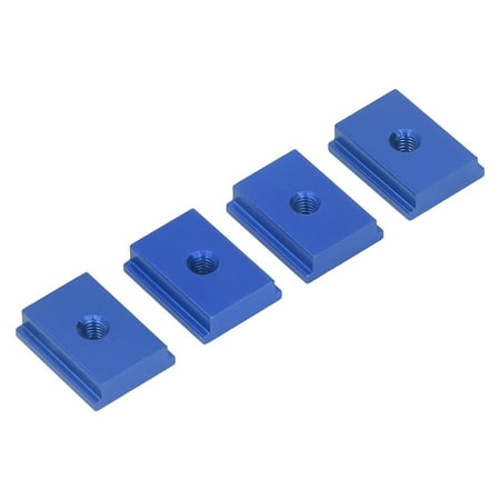 

Sliding Slot Nut Sliding Nut M6 Galvanized 4Pcs For Table Saws Blue