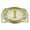Initial I, variant on Initial Belt Buckle Letter V Alphabet Monogram Western Cowboy Rodeo Gold Silver