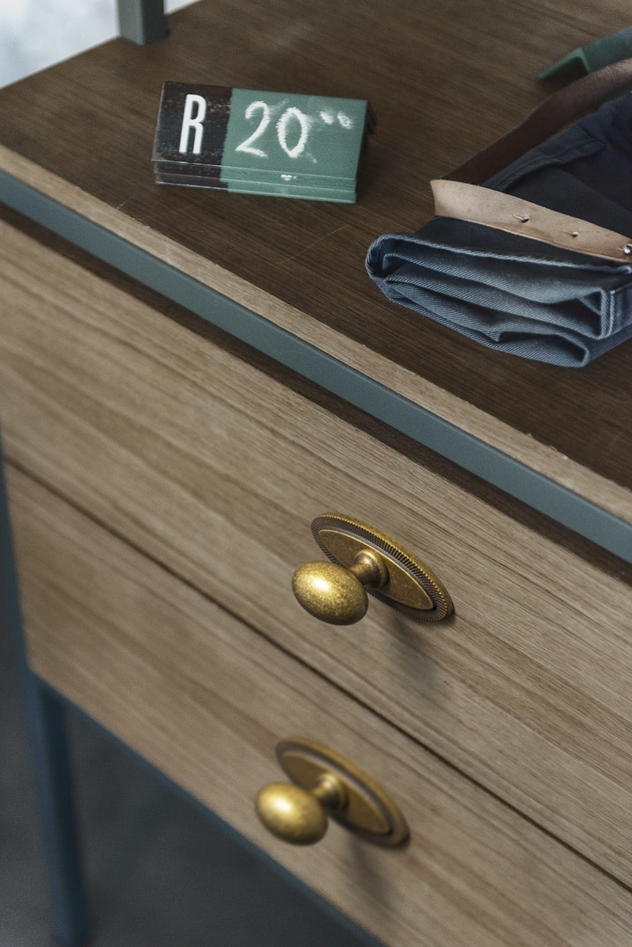 Goo-Ki Oval Antique Brass Cabinet Knobs with Oval Backplate, Zinc Alloy Cabinet Handles Hardware for Cupboard,Dresser & Drawer, 6 Packed