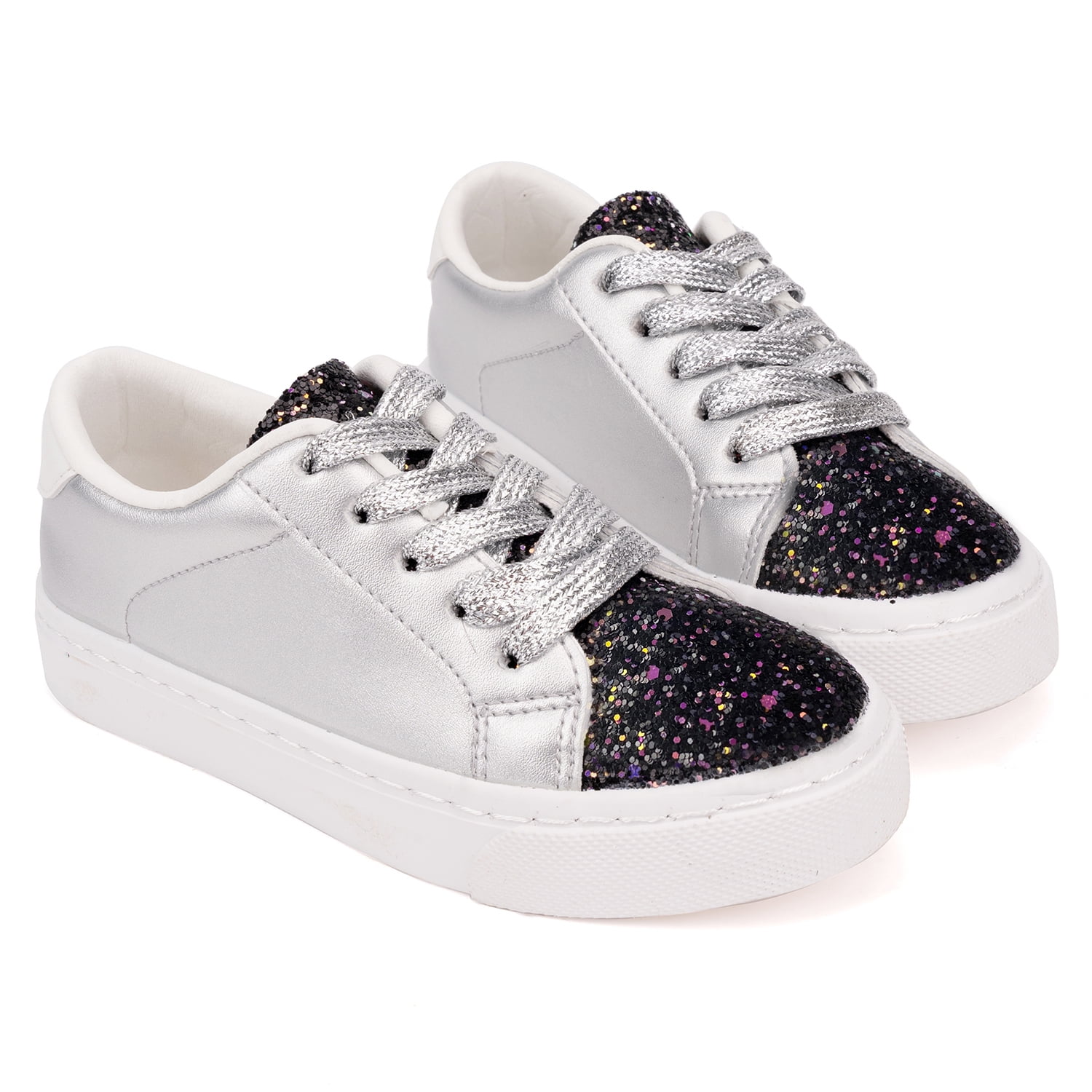 Baby Girl Sneaker Shoes In Sliver Color main image 0