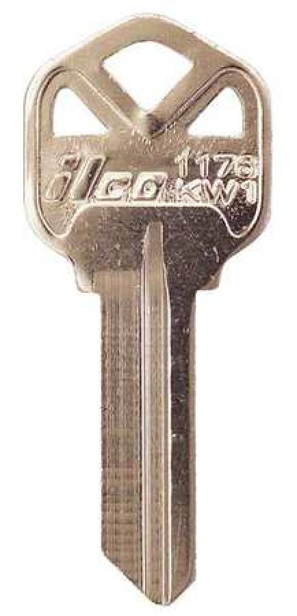 Ilco Schlage SC4 Key Blanks C Keyway 6 pin Brass X5 