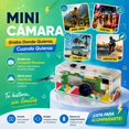 thumbnail image 3 of Premium Vintage Micro-Camera Charm 1920P HD Wearable Digital Photography Accessory with Artistic Decal for Designer Bags and Everyday Aesthetics, 3 of 9