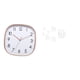 thumbnail image 1 of Reloj de pared digital vintage con espejo, diseño silencioso para colgar, pegatinas de peces acrílicas extraíbles para comedor, gimnasio en casa., 1 of 8