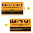 thumbnail image 3 of 50 Pieces Bad Parking Cards Bad Parking Stickers Funny Parking Violation Cards with Multi Violation Reasons Gag Gifts Violation Stocking Stuffers for Adults Drivers Christmas, 3 of 5