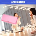 thumbnail image 2 of Vocoste 1 Pcs Travel Makeup Bag Makeup Brush Holder Portable Makeup Organizer Bag Waterproof Pink, 2 of 6