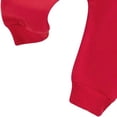 thumbnail image 6 of Quealent Christmas Baby Boy Girl Outfit Long Sleeve Pullover Sweatshirt Pants 2Pcs Set Toddler Baby Xmas Fall Winter Clothes (Watermelon Red, 6-12 Months), 6 of 8