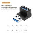 thumbnail image 3 of JShteea 5V 3A Conector 10Gbps Tipo-A a Tipo-A Adaptador OTG para computadora (C), 3 of 5