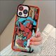 thumbnail image 1 of Comics Marvel Cute Spider Man Phone Case For iPhone 11 12 13 14 Mini Pro Max XR X XS TPU Clear Case For 8 7 6 Plus SE 2020 xuanjing unisex, 1 of 2