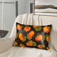 thumbnail image 3 of Easygdp Orange Pumpkin Pillowcase 20×30 inches, Throw Pillowcase with Invisible Zipper for Bedroom, Sofa, Office, 3 of 8