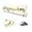 Gold, variant on Gold Acrylic Stapler, Desktop Stapler, 25 Sheet Capacity, includes 1000 Staples and Staple Remover