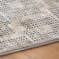 thumbnail image 5 of Addison Rugs Dream Shag Premium Machine Washable Transitional Squares Gray Rectangle Rug, 9' x 12', 5 of 8