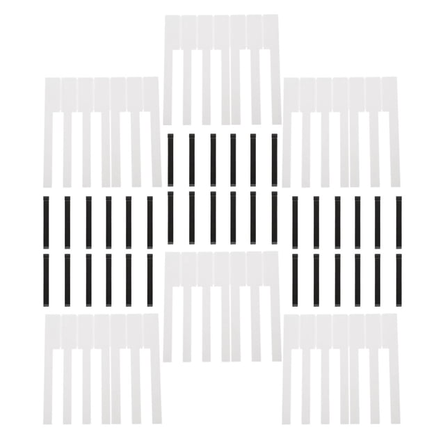 BESTYASH 88Pcs White Piano Key Repairing Keytops Professional Piano Accessories