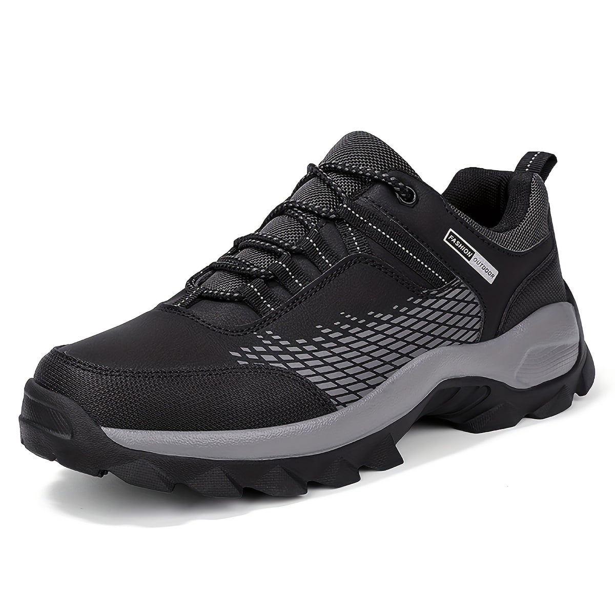 Men's Outdoor Casual Sneakers, Hiking Boots, Trail Running Shoes, Large Size Comfortable Men's Casual Sneakers