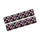 thumbnail image 2 of Paquete de 10 dados de seis caras, juguetes de barra opacos D6 de 16 mm para juegos de mesa de rol y matemáticas. Azul, 2 of 6