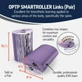 thumbnail image 4 of OPTP SMARTROLLER Links, Pair - High-Quality Foam Links for Kinesthetic Learning Applied to Various Areas of the Body - Developed by a Physical Therapist, 4 of 7