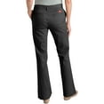 thumbnail image 2 of Dickies Womens Work Pants - Mid Rise Slim Fit Boot Cut Stretch Twill Casual Office Pants for Women, 2 of 2
