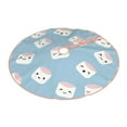 thumbnail image 2 of Bingfone Christmas Tree Skirt Mat Christmas Decoration Interior 48"-Cartoon Sushi, 2 of 8