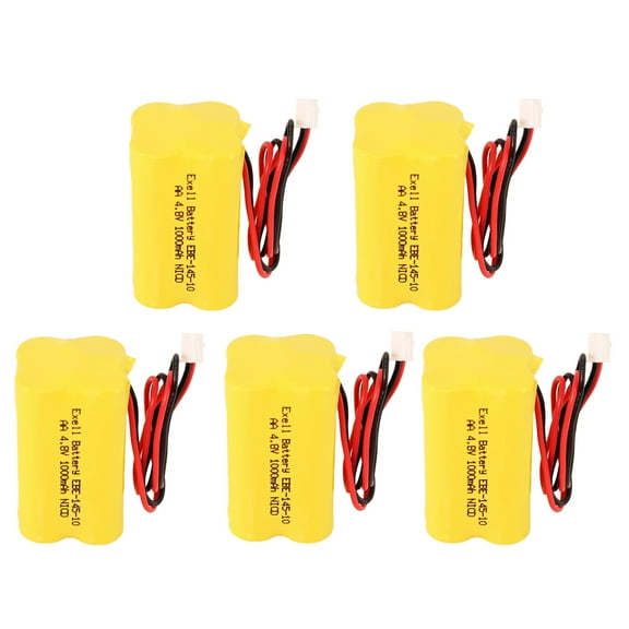 5pc Exit Light Battery Lithonia D-AA650BX4 Squared Shape Pack