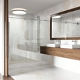 thumbnail image 5 of VIGO Matte Stone Magnolia Composite Rectangular Vessel Bathroom Sink in White with Niko Faucet and Pop-Up Drain in Chrome, 5 of 10