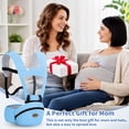 thumbnail image 5 of Babyltrl 6-in-1 Baby Carrier with Hip Seat,Ergonomic Infant Carrier Backpack,Breathable Wrap Seat for Newborn Toddlers up to 44 lbs,Blue, 5 of 10