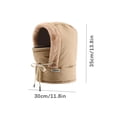 thumbnail image 3 of Winter Hat Unisex, Pullover With Ear Protection, Outdoor Fleece Lining, Warm Face Mask, Neck Warmer, All-In-One For Cycling, 3 of 7