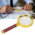 thumbnail image 4 of Handheld Magnifier Glass, Multipurpose Portable Magnifying Glass Electroplated Lightweight 7X  For Elderly People For Jewelry Appraisal, 4 of 8