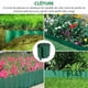 thumbnail image 4 of Borde de jardín CHAO Flexible 9m 20cm PVC Verde, 4 of 4