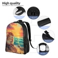 thumbnail image 5 of Fuzoiu Island Beach Guinea Pig Print Laptop Backpack,Work Business Backpacks, Large Capacity Nurse Bag College Bookbag for School, Waterproof Casual Daypack for Travel, 5 of 8