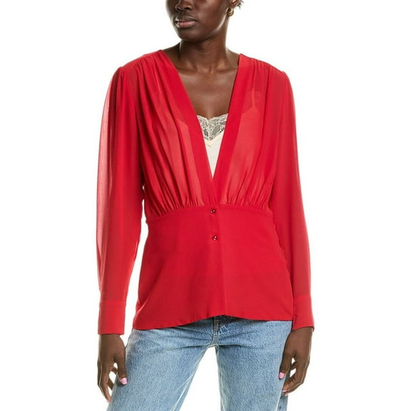 BCBGMAXAZRIA womens  Blouse, XXS