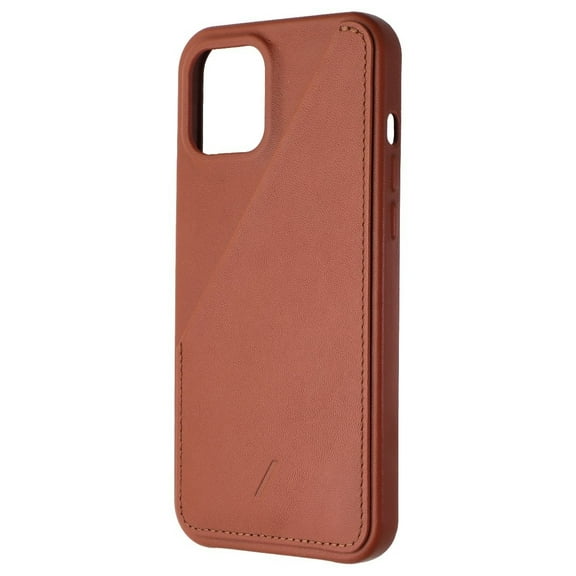 Native Union Clic Card Case for iPhone 12 Pro Max - Tan Leather