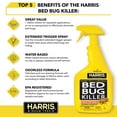thumbnail image 6 of Harris Bed Bug Killer Spray, 32 Fluid Ounce, 6 of 9