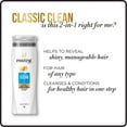 thumbnail image 2 of Pantene Pro-V Classic Clean nourishing Moisturizing 2 in 1 Shampoo Plus Conditioner, 20.1 fl oz, 2 of 6