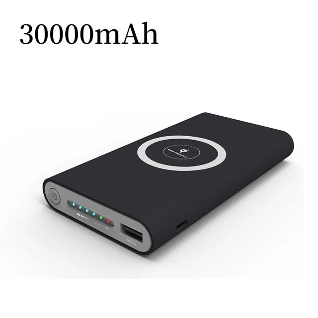 200000mAh Wireless Mobile Powerbank Two-Way Fast Charging Mobile Power Support Type-c Lighting Portable Charger Free Shipping