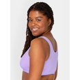 thumbnail image 4 of Fruit of the Loom Women's Tank Style Cotton Sports Bra 6-Pack, Size 34, 4 of 8