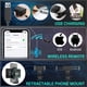 thumbnail image 5 of UBeesize Anillo de luz plegable de 14 pulgadas con soporte para trípode de 62 pulgadas y soporte para teléfono, anillo de luz LED para selfies para iPhone con control remoto, luz circular para Tiktok/, 5 of 5