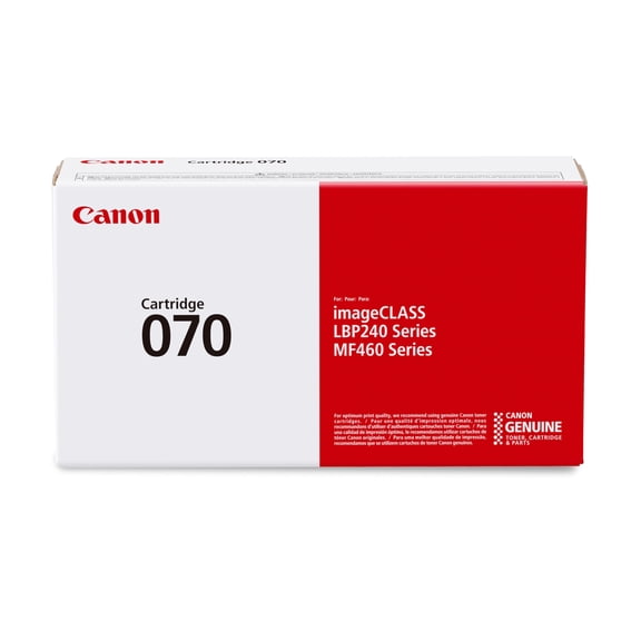 Canon Genuine 070 Black Toner Cartridge Compatible with MF465dw, MF462dw, LBP247dw, LBP246dw
