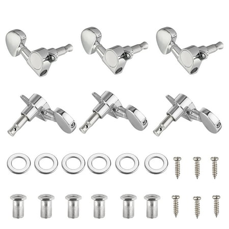 3L3R 6 Pieces Guitar String Tuning Pegs Tuner Machine Heads Knobs Tuning Keys for Acoustic or Electric Guitar,