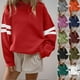 thumbnail image 1 of Camisas para mujer,Sudadera con capucha de lunares, jersey de manga larga para mujer, top informal de poliéster, corte holgado para uso diario, sopatenor, 1 of 8