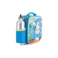 thumbnail image 6 of AI ACCESSORY INNOVATIONS Sonic Lunch Box Set for Boys & Girls, Stainless Steel Water Bottle with Carabiner Clip and Ice Pack, Insulated & Waterproof Lunch Bag with Zipper, 4 Pieces, 6 of 6