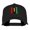 Black, variant on Kwanzaa Alphabet - D Embroidered Solid Cotton Twill Pro Style Cap - Black OSFM