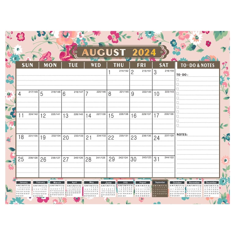 Herrnalise Desk Calendar 2024-2025 Large 17" x 17" - 18 Month Zodiac Desk  Wall Calendar Jan 2024 - Jun 2025 Monthly Large, Big OfficeHome Calendar  Desktop Planning , Desk Calendar 2024 - Walmart.com