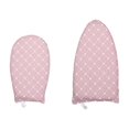 thumbnail image 1 of 2 Pcs Gants Vapeur pour Vêtements Imperméables Résistants à la Chaleur Support de Planche à Repasser Portable Respirant Remplacement Portable Rose, 1 of 8