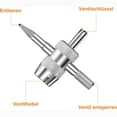 thumbnail image 2 of Extractor de válvulas de neumáticos con cabezal doble y simple, 2 of 7
