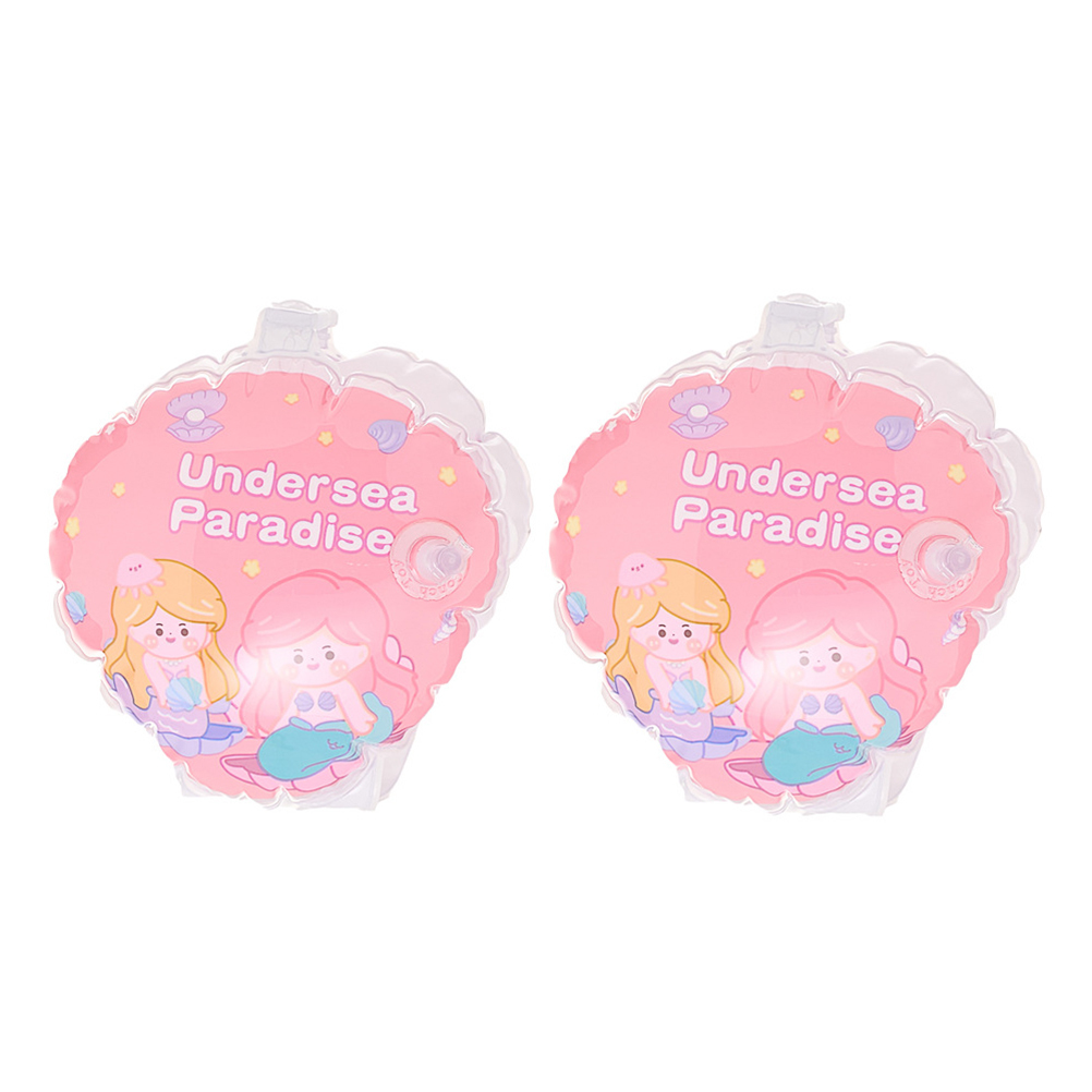 1 Pair Arm Floaties Cartoon Inflatable Swim Arm Bands Sleeves Thick