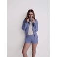 thumbnail image 7 of Celebrity Pink Women's and Women's Plus Dolphin Hem Sweatshort, Sizes XS-4X, 7 of 7
