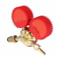 thumbnail image 2 of Regulador de alta presión de Co2, regulador de botella de gas, reductor de presión de soldadura de dióxido de carbono, regulador de gas mixto de doble calibre (rojo) kaili Sencillez, 2 of 2