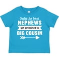 thumbnail image 3 of Inktastic Only the Best Nephews Get Promoted to Big Cousin Boys or Girls Toddler T-Shirt, 3 of 5