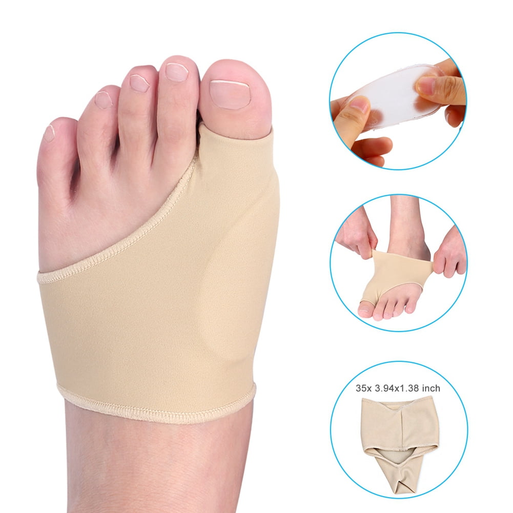 OTVIAP Hallux Valgus Corrector, Thumb Corrector,Yosoo Bunion Sleeve Protector Metatarsal Toe Pad Forefoot Cushion Socks Bunion Booties