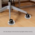 thumbnail image 1 of Round Adjustable Leg Risers Furniture Stoper, 8 Pcs Plastic Table Stopper Pad Multi-Slot Non-Slip Furniture Foot Mat Bed Stopper Pad For Sofa, Table, And Chair, 1 of 8