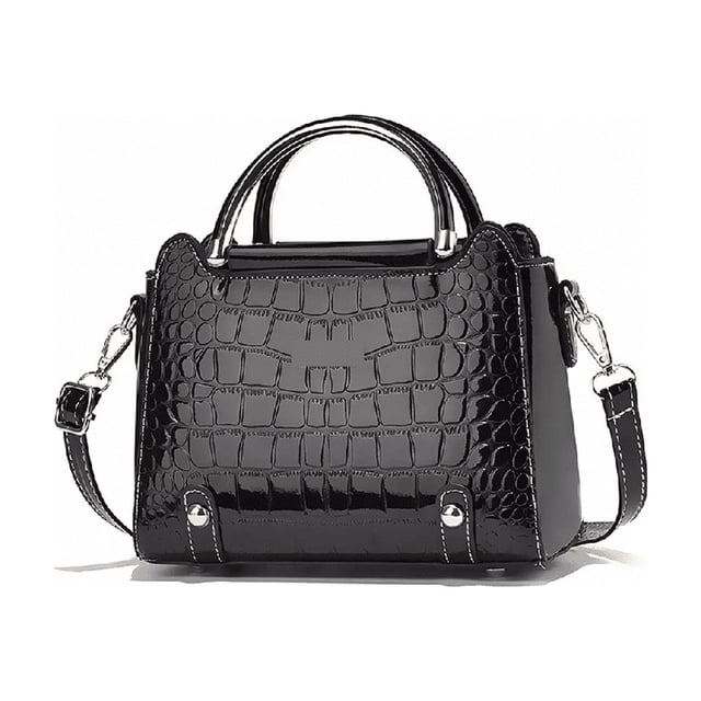 Bolsa Bandolera Mujer Moda Cartera Crossbody Tote Hombro negro